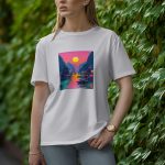 Afternoon - Half Sleeve T-Shirt for Women