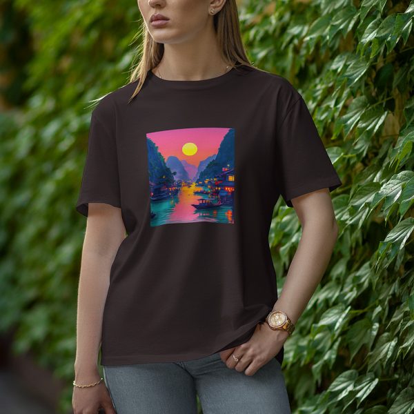 Afternoon - Half Sleeve T-Shirt for Women