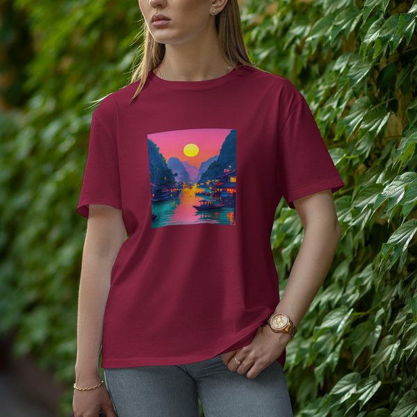 Afternoon - Half Sleeve T-Shirt for Women