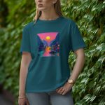 Afternoon - Half Sleeve T-Shirt for Women