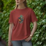 Autumn - Half Sleeve T-Shirt for Women