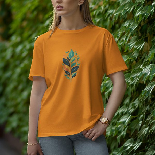 Autumn - Half Sleeve T-Shirt for Women