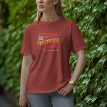 Be Yourself Inspire The Others - Half Sleeve T-Shirt for Women