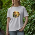 Boat Girl - Half Sleeve T-Shirt for Women