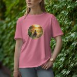 Boat Girl - Half Sleeve T-Shirt for Women