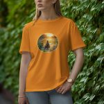 Boat Girl - Half Sleeve T-Shirt for Women