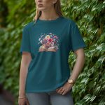 Book - Half Sleeve T-Shirt for Women