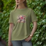 Book - Half Sleeve T-Shirt for Women