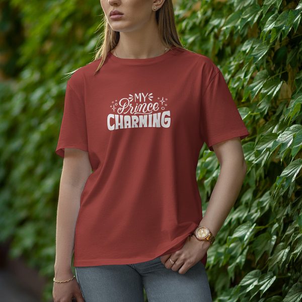 Charming - Half Sleeve T-Shirt for Women