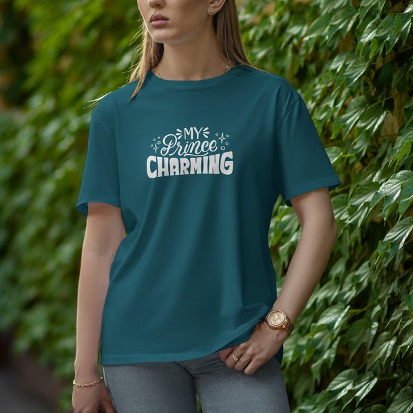 Charming - Half Sleeve T-Shirt for Women