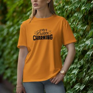 Charming - Half Sleeve T-Shirt for Women