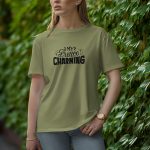 Charming - Half Sleeve T-Shirt for Women