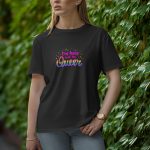 I'm Here I'm Queen - Half Sleeve T-Shirt for Women