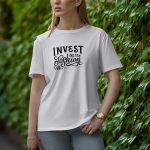 Invest In Fashion - Half Sleeve T-Shirt for Women