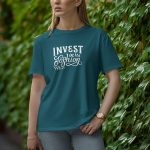 Invest In Fashion - Half Sleeve T-Shirt for Women