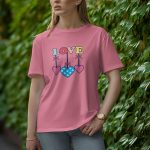 Love - Half Sleeve T-Shirt for Women