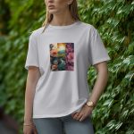 Natural - Half Sleeve T-Shirt for Women