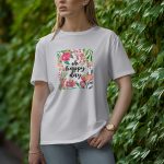 Oh Happy Day - Half Sleeve T-Shirt for Women