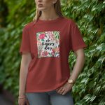 Oh Happy Day - Half Sleeve T-Shirt for Women