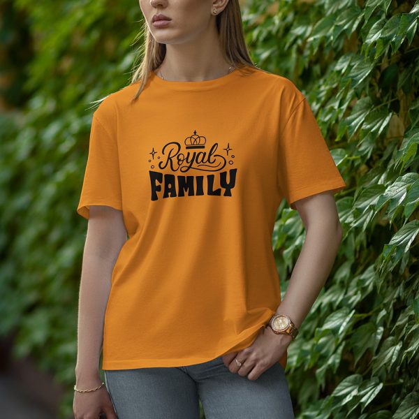 Royal Family - Half Sleeve T-Shirt for Women