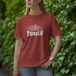 Royal Family - Half Sleeve T-Shirt for Women