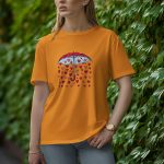 Umbrella With Love - Half Sleeve T-Shirt for Women