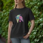 Yay - Half Sleeve T-Shirt for Women