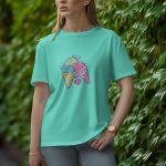 Yay - Half Sleeve T-Shirt for Women