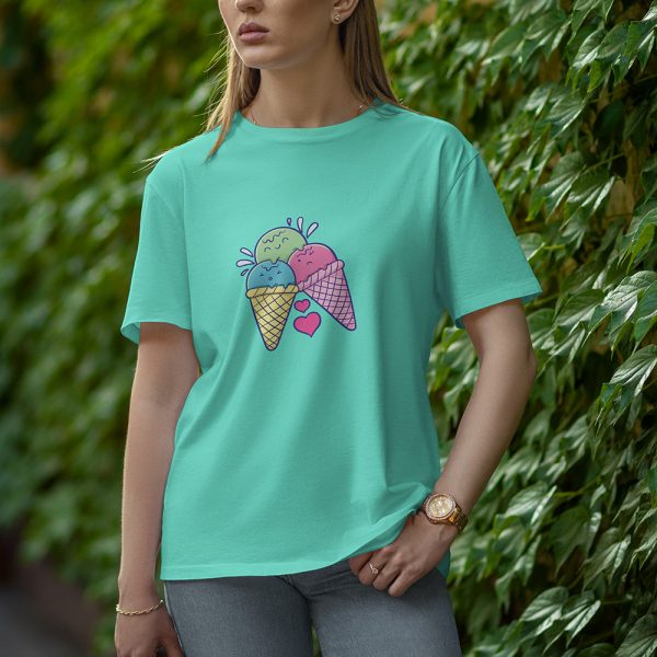 Yay - Half Sleeve T-Shirt for Women