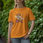 You Are The One - Half Sleeve T-Shirt for Women