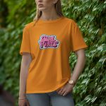 Girl Rules - Half Sleeve T-Shirt for Women