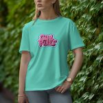 Girl Rules - Half Sleeve T-Shirt for Women