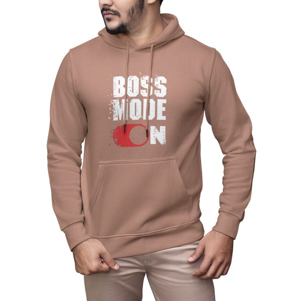 Premium Quality Stylish Cotton Hoodie For Men Boos Mood On