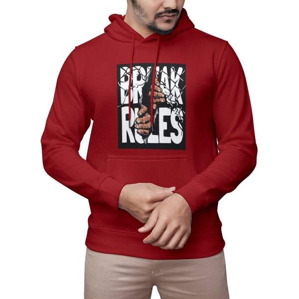 Premium Quality Stylish Cotton Hoodie For Men Break