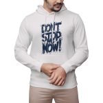 Premium Quality Stylish Cotton Hoodie For Men Don't Stop Me Now