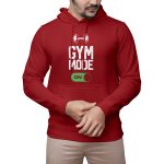 Premium Quality Stylish Cotton Hoodie For Men Gym Mode On