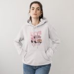 Premium Quality Stylish Cotton Hoodie For Women Love Eternal