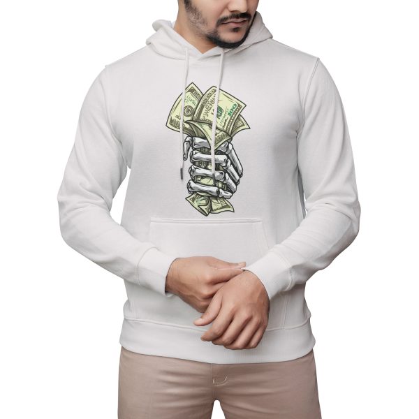 Premium Quality Stylish Cotton Hoodie For Men Money