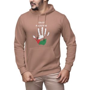 Premium Quality Stylish Cotton Hoodie For Men Saved Palestine