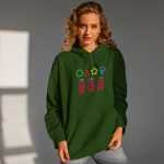 Premium Quality Stylish Cotton Hoodie For Women Star