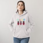 Premium Quality Stylish Cotton Hoodie For Women Star