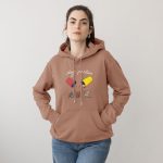 Premium Quality Stylish Cotton Hoodie For Women Stay Positive