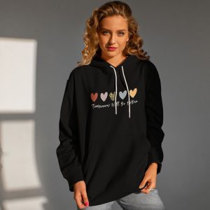 Premium Quality Stylish Cotton Hoodie For Women You Are Beautiful